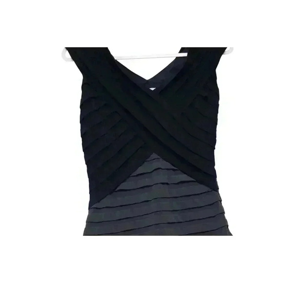 Joseph Ribkoff Dress Size 8 Ruffle Layered Stretch Career Party Cocktail Formal - Picture 3 of 12